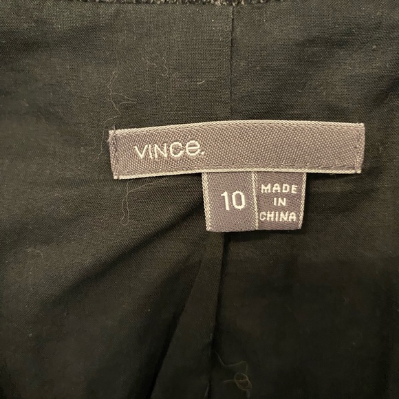 Vince Wool Gray Blazer Suit Jacket Top (Size 10) - Picture 3 of 9